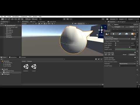 3D Sculpting and More Building Tools in Unity - Polybrush & ProBuilder