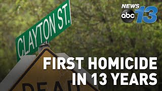 First homicide since 2011 shocks quiet North Carolina town