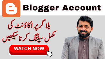 How to Create Account on Blogger 2024 | Blogger Account Kaise Banaye | Complete Account Setting 2024