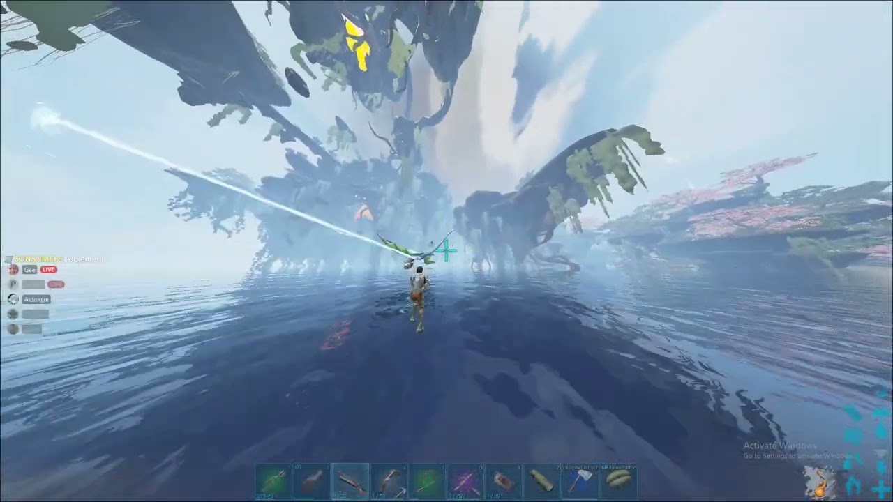 Ark Official Small Tribes | Defending the Baboon Tree from a Mega Tribe