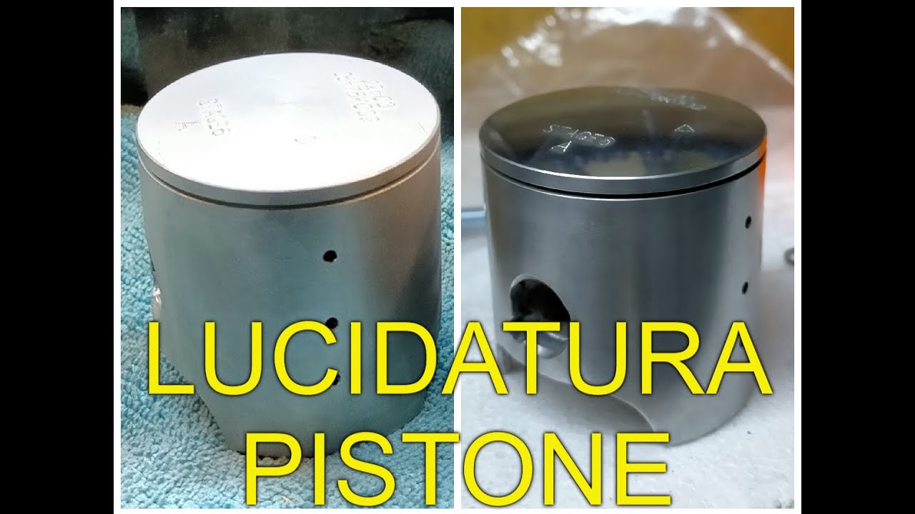 lavorazione pistone lucidatura pistone stage6 mkII racing