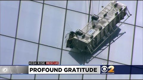 Window Washers Describe Dangling In Scaffold At 1 WTC