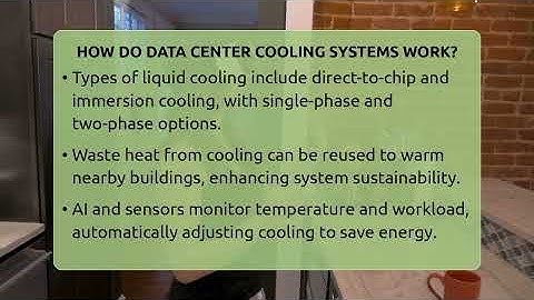 How Do Data Center Cooling Systems Work? - Talking Tech Trends