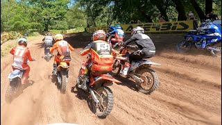 125 Race 2 at Hawkstone Park Acerbis Nationals . The most fun you can have on a DirtBike
