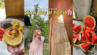 slow day in my life🌿 | cozy🌅healing vlog🌸painting easter eggs🥚 