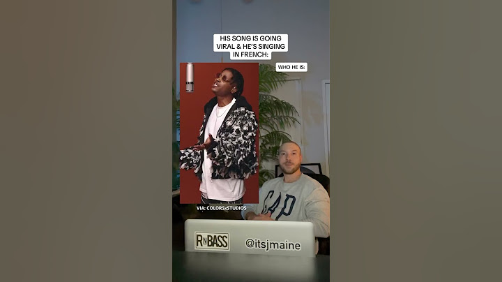 His Song In French Is Going Viral Right Now #shorts