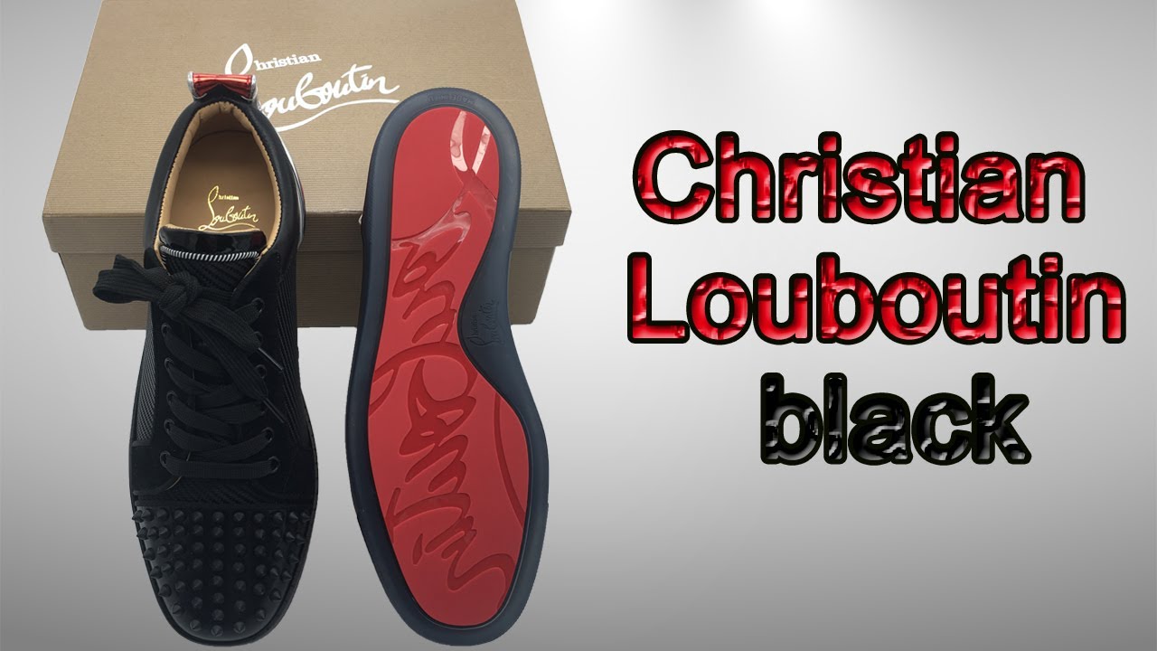 Christian Louboutin Fun Louis Junior Spikes Flat black review