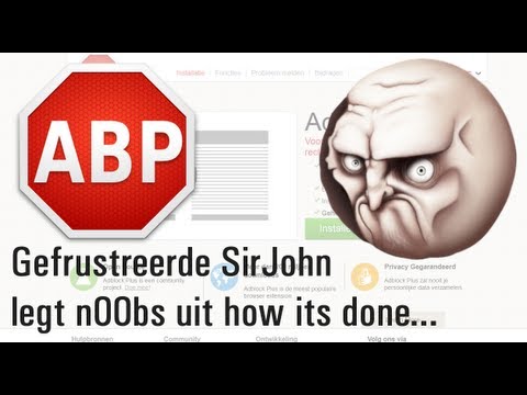 Hoe blokkeer je advertenties op websites zoals youtube.