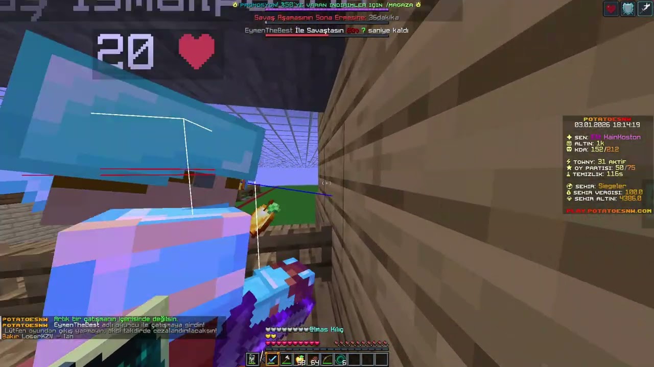 Minecraft  1 21 1   Çok Oyunculu 3  Taraf Sunucu 2026 01 03 18 13 23