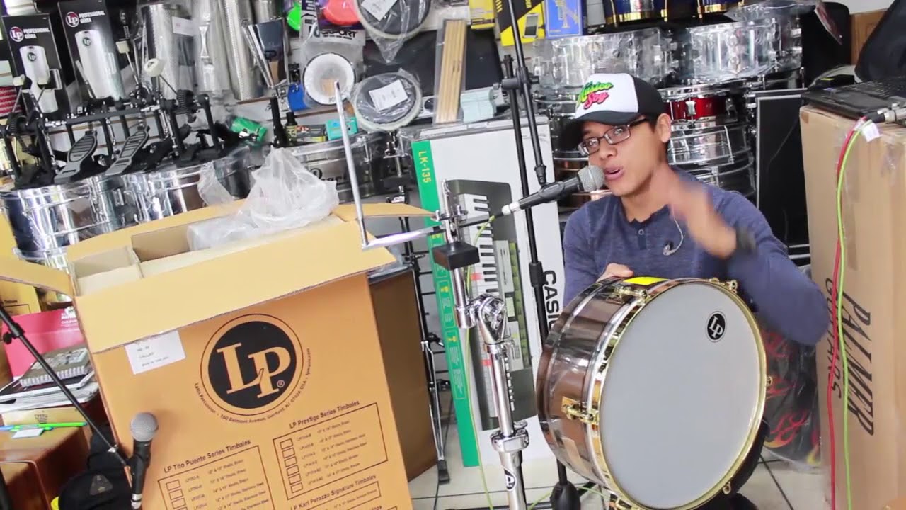 UNBOXING Y PRUEBA DE SONIDO TIMBAL KARL PERAZZO