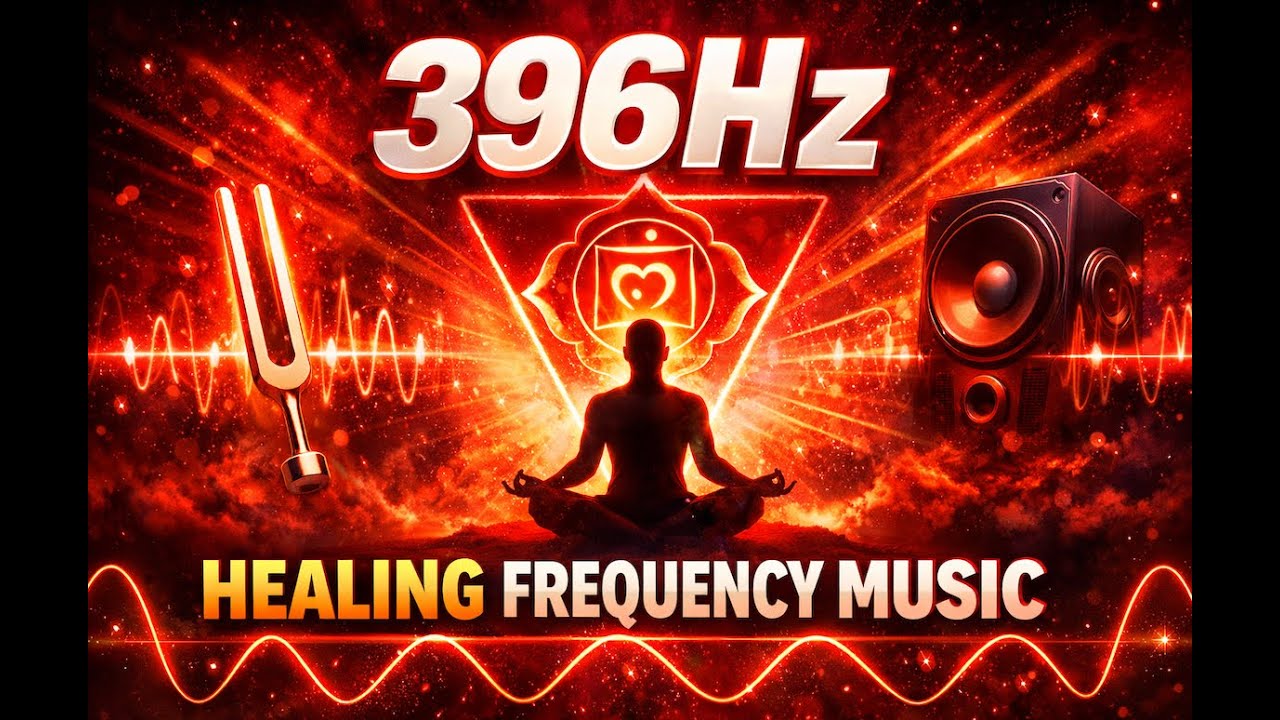 396Hz Healing Frequency : 30 MINUTES For Removing Negativity and Anxiety, Let Go of Fear and Guilt