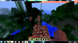 Minecraft - Tutorial For Mega-Jump And How To Get There