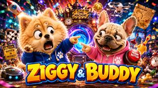 ZIGGY &amp; BUDDY Ultimate Prank Compilation| Funny Dog Cartoons for Kids|Hilarious Animated Adventures