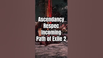 Ascendancy Respec is HERE - Path of Exile 2