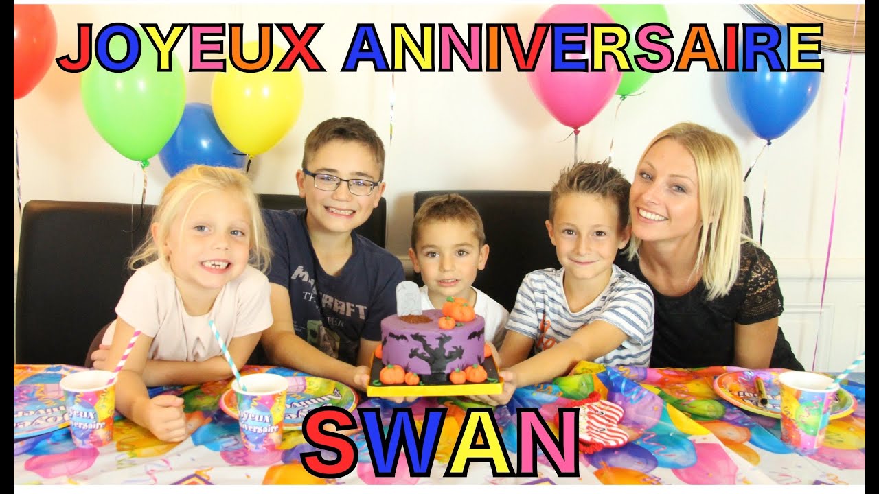 fêter son anniversaire avant la date Swan Nous A Invite A Son Anniversaire Youtube fêter son anniversaire avant la date