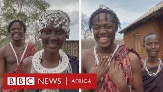 Kili And Neema Paul The Maasai Tiktokers Wowing Bollywood Fans - Bbc Africa