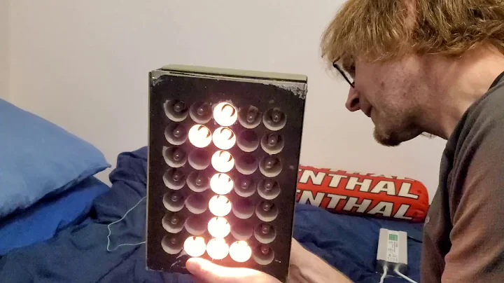 Initial Test of Display Systems 19S-8 Vintage Eggc...