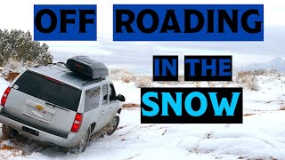 Off roading with Suburban in Moab Utah (Fins and things 4x4 trail)