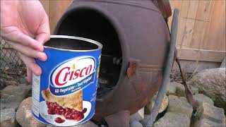 Crisco Candle Debunked