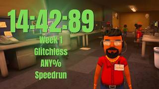 Scam With Your Friends Week 1 Glitchless ANY% Speedrun (Probably WR) (14.42 minutes) (solo)