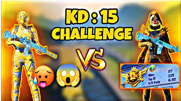 15 KD CONQUEROR PLAYER CHALLENGED ME 1V1 TDM 🥵😱 SAMSUNG,A4,A5,A6,A7,A10,A20,A30,A51,J4,J5,J6,J7,J8