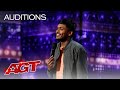 Comedian usama siddiquee performs hilarious standup comedy  americas got talent 2020