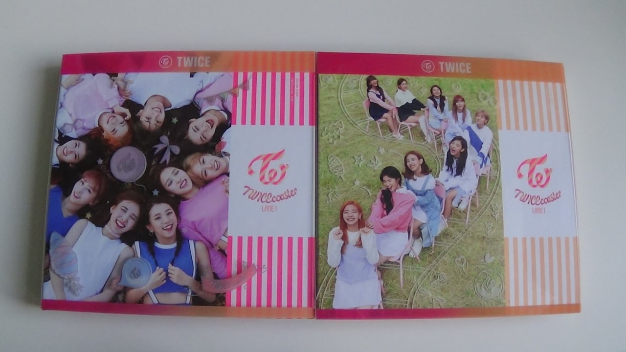 Unboxing Twice 트와이스 3rd Mini Album Twicecoaster Lane 1 Both A B Version Youtube