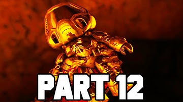 PLUSHIES IN HELL!! DOOM Gameplay Walkthrough Part 12 (Doom 4 PS4/X1/PC 1080p 60fps)