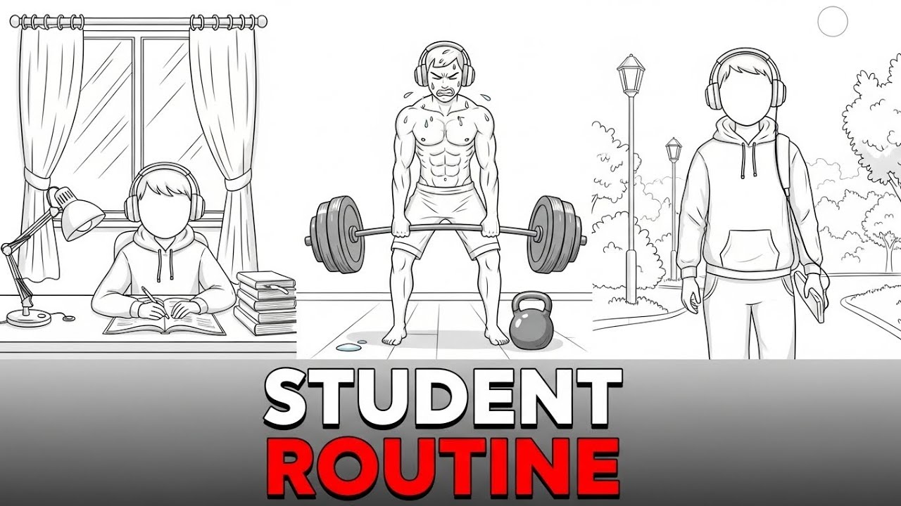The Scientific Daily Routine for Students: Stop Wasting Time & Maximize Focus (Backed by Psychology)