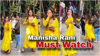 Manisha Rani Funny Moment With Media | #bbott2 Queen Manisha Rani Comedy Moment