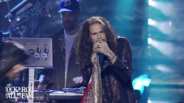 Eminem Ft Steven Tyler (Sing For The Moment ) 2022 Rock and Roll Hall Of Fame