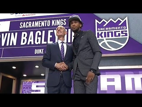 Watch fans react as Kings take Marvin Bagley lll with second pick