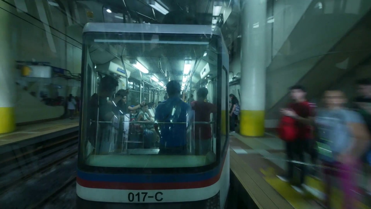 【4K】MRT from Taft Ave. to North Ave. Station Part 2 - YouTube
