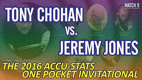 KILLER ONE-POCKET: Jeremy JONES vs Tony CHOHAN - 2...