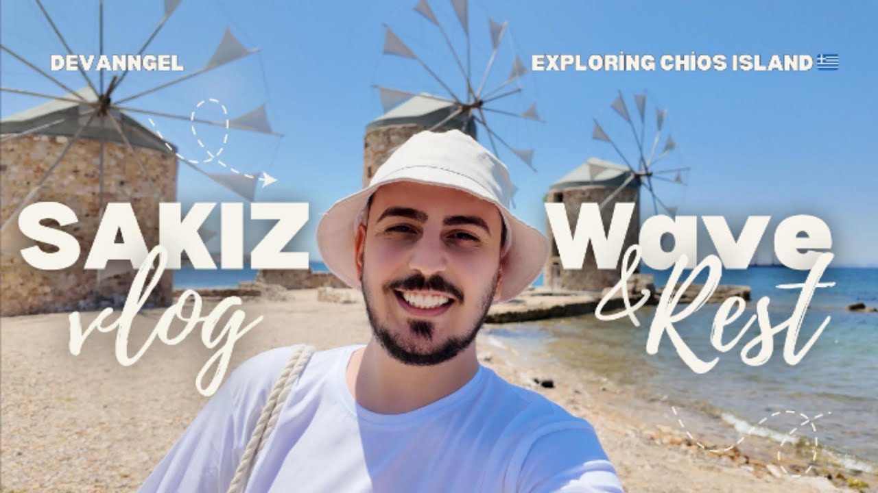 Sakız Adası'nda 3 Gün • İlk Vlogumla Tanışın! 🇬🇷