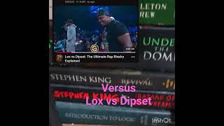 which book next? #lox vs #dipset #stephenking #books #vegan rsus