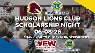 Alvirne High School - Hudson Lions Club Scholarship Night 2026