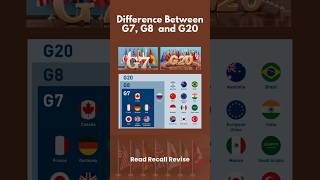 G7 G8 And G20 Countries g7 shorts