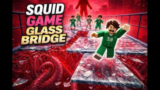 IMPOSIIBLE SQUID GAME GLASS BRIDGE CHALLENGE 🔥 | Most Dangerous Jump Ever! 😱 screenshot 2