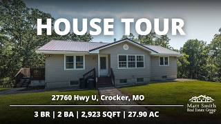 27.9 Acres with 2 Homes for Sale in Crocker MO | Multi-Generational Property