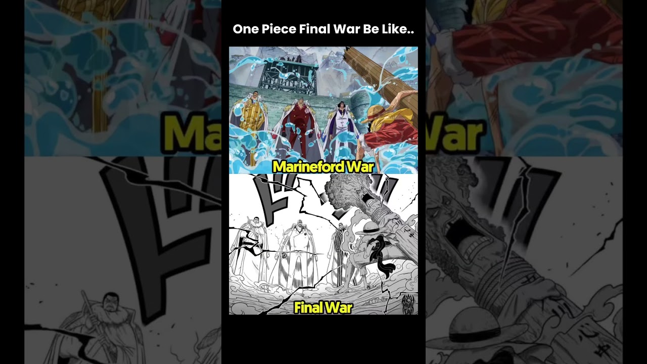One Piece Final War Be Like...