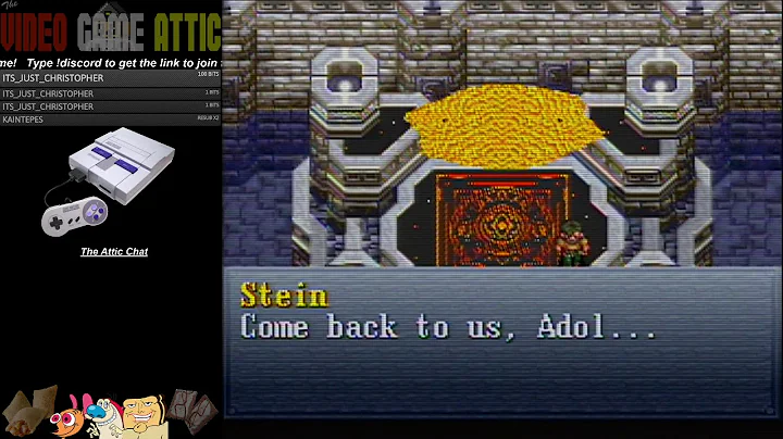 Ys V - Kefin, Lost Kingdom of Sand SNES - Last Boss and Ending