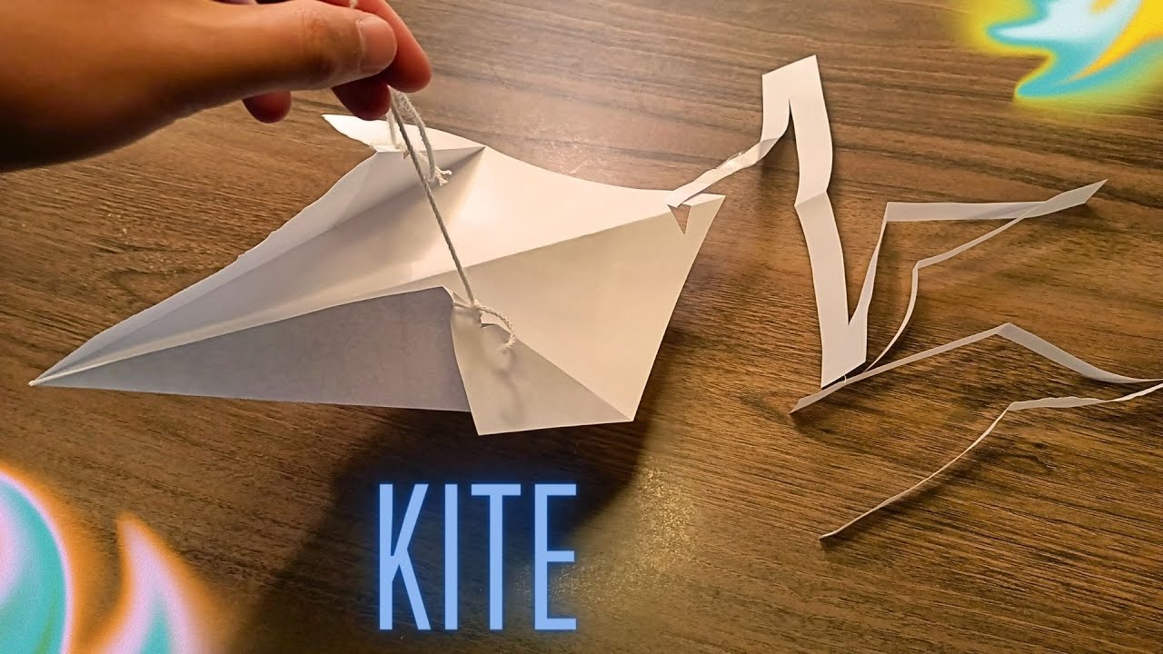 How To Make Origami Kite YouTube