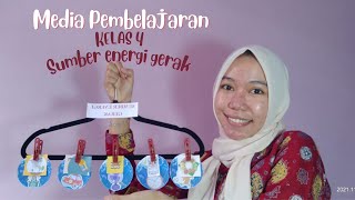 MEDIA PEMBELAJARAN IPA  GERUGI  | Materi sumber energi gerak Kelas 4 SD