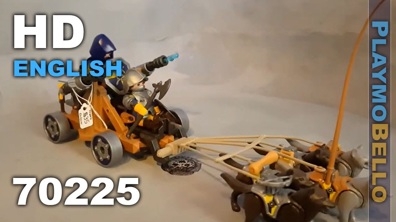 2019) 70225 Novelmore, Wolf Team with Cannon, Playmobil REVIEW - YouTube