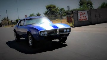 1967 Firebird with open Headers