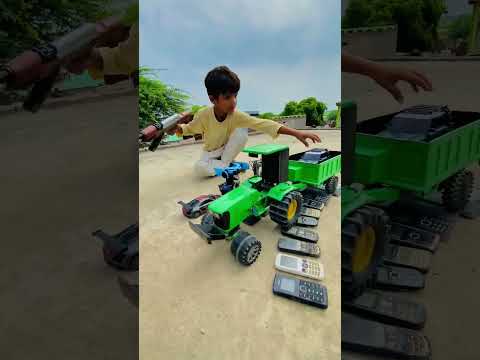 #tractor #jcb #jcb3dx #excavator #rctractor #johndeere #train #rccar #automobile #shorts