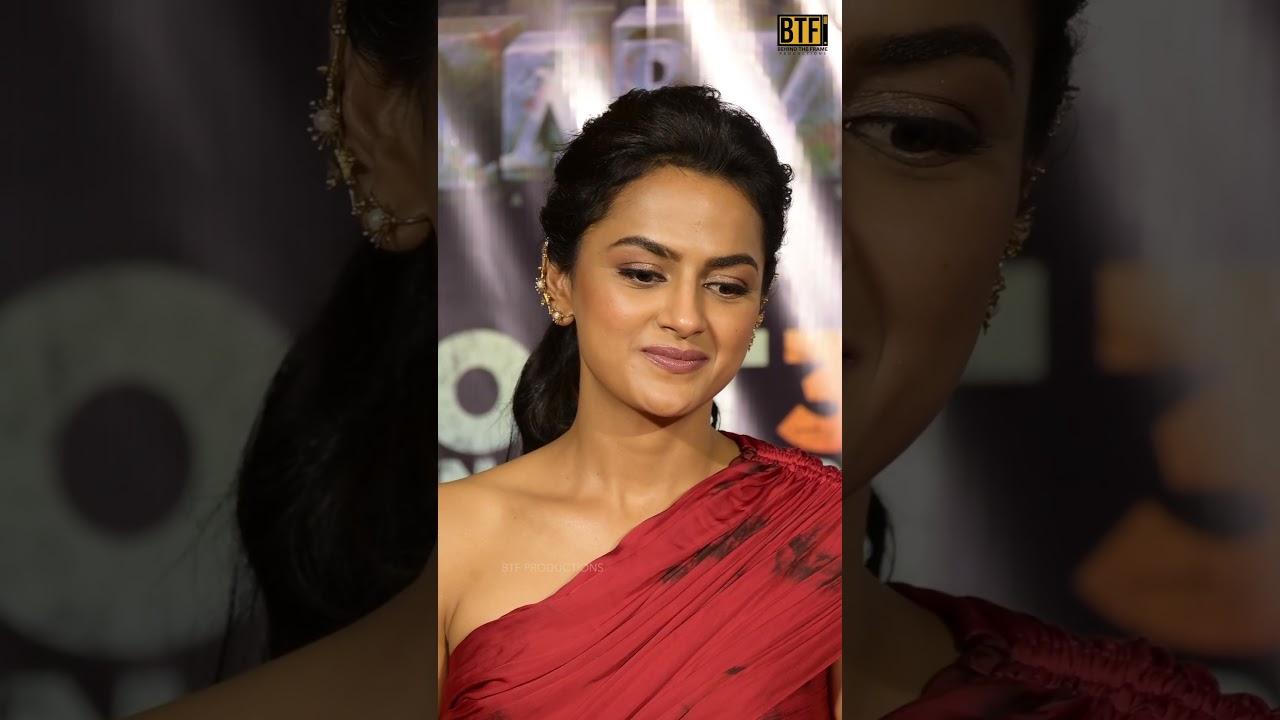Shraddha Srinath Candid Moment 😍 | Aaryan Press Meet Kerala | BTF Productions