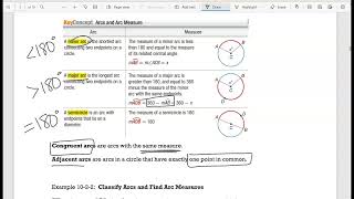 10.2 Measuring Angles and Arcs