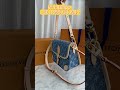 Louis Vuitton Diane Denim M13070 Blue Review #bag #review #shorts